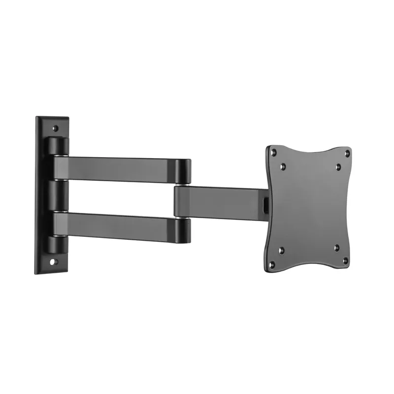 ProperAV Heavy Duty Swing Arm Tilt & Swivel 13 - 28" TV Brack
