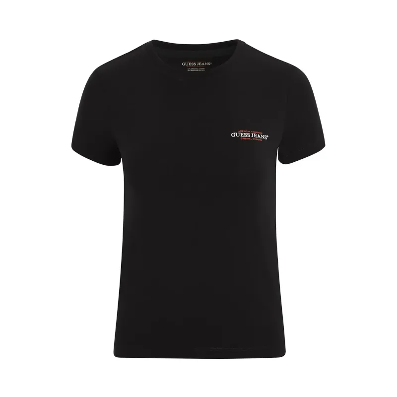 Slim mini America T-shirt for women Guess