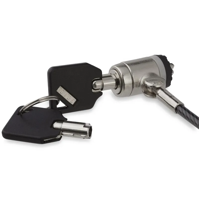 StarTech.com 6ft (2m) Laptop Cable Lock with Keys - Keyed Security Cab