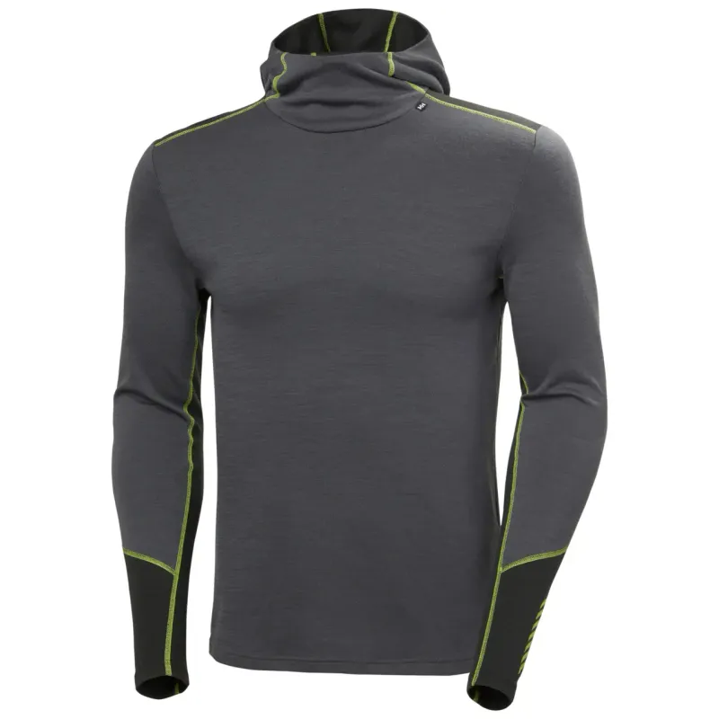 Hooded base layer Helly Hansen Lifa Merino