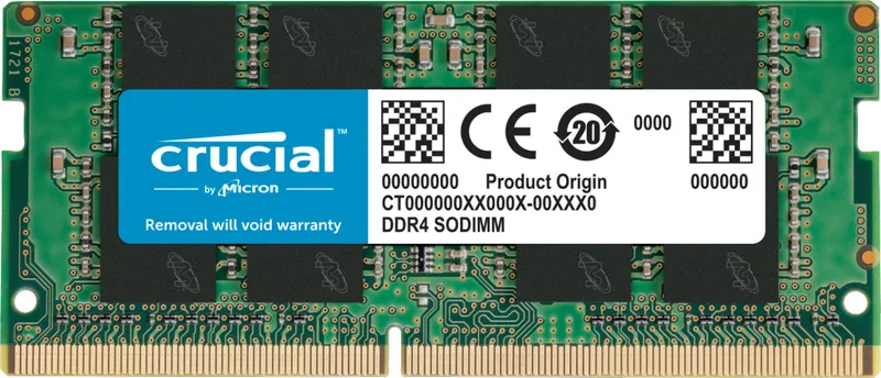 Crucial CT16G4SFRA32AT memory module 16 GB 1 x 16 GB DDR4 260-pin SO-D