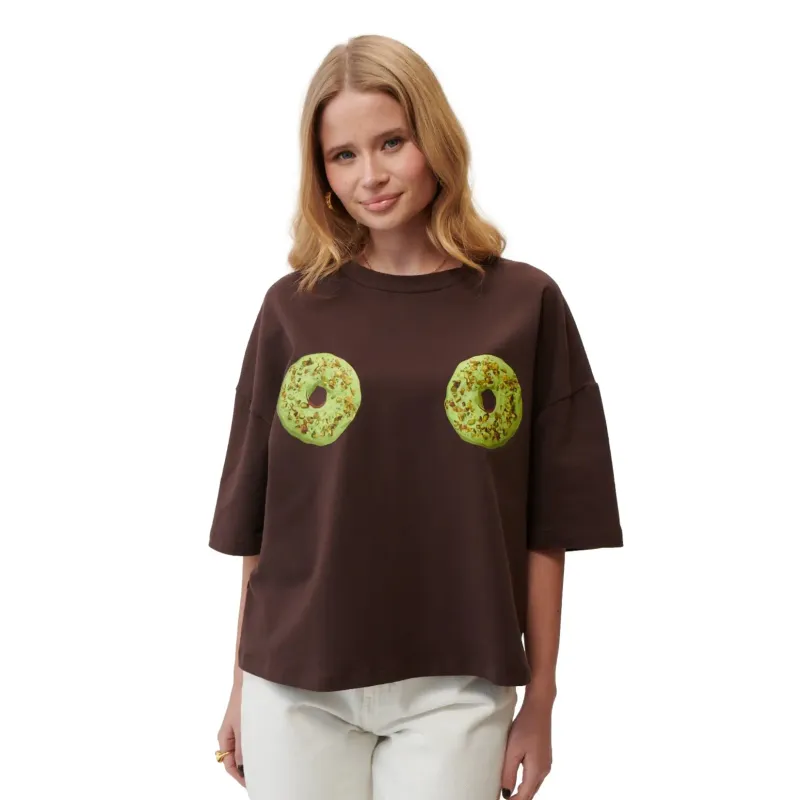Women's T-shirt She is Sunday Pistachio Club
