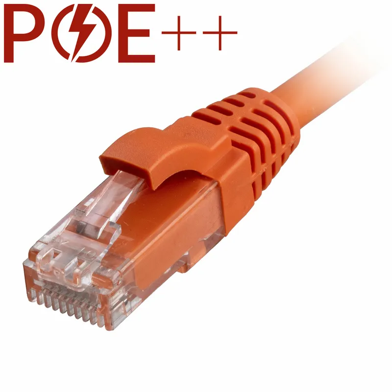 Cablenet 1.5m Cat6 RJ45 Orange U/UTP LSOH 24AWG Snagless Booted Patch