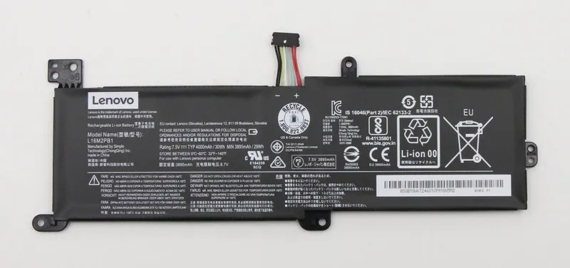 Lenovo 5B10W67163 laptop spare part Battery