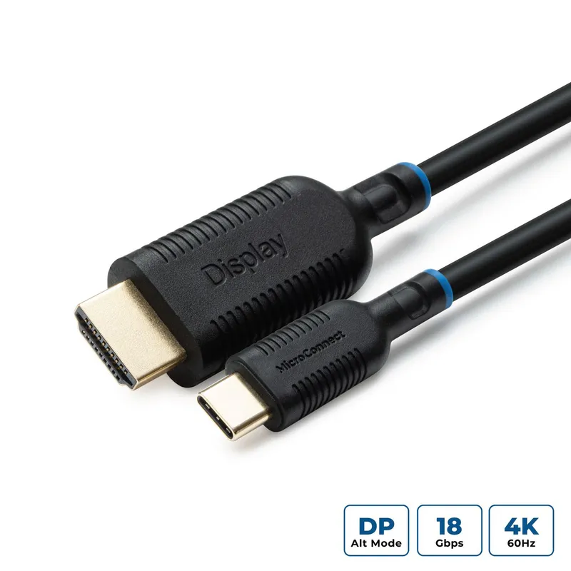 Microconnect MC-USBCHDMI5 video cable adapter 5 m HDMI Type A (Standar