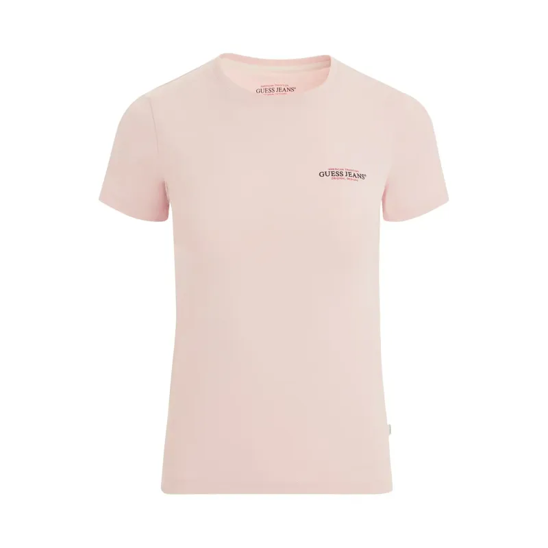 Slim mini America T-shirt for women Guess