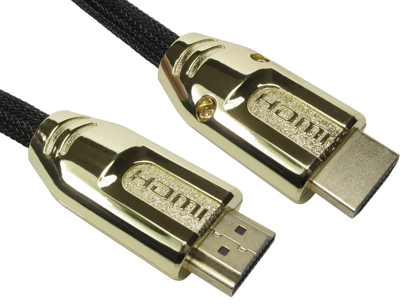 Cables Direct NL2HD42-05 HDMI cable 5 m HDMI Type A (Standard) Black Gold