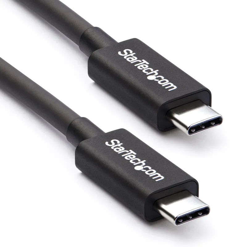 StarTech.com 2m Thunderbolt 3 (20Gbps) USB-C Cable - Thunderbolt. USB.