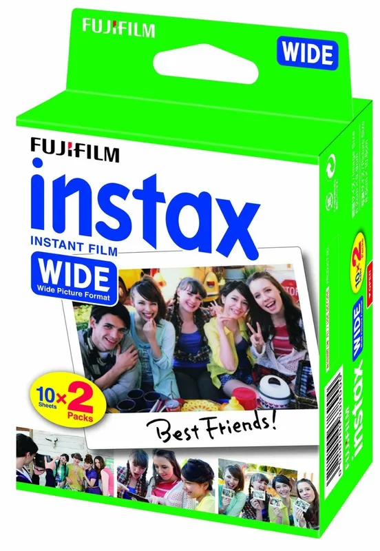 Fujifilm 16385995 Film. 2x10 pages 9.9cm x 6.2 cm Pack=2 for Fujifilm