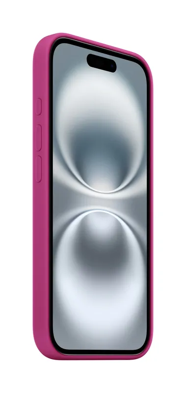 Apple iPhone 16 Silicone Case with MagSafe - Fuchsia
