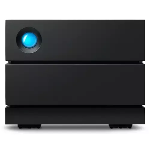 LaCie 2Big Raid USB-C 60TB disk array Desktop Black