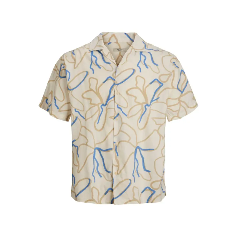 Shirt Jack & Jones Bladrew Print Resort