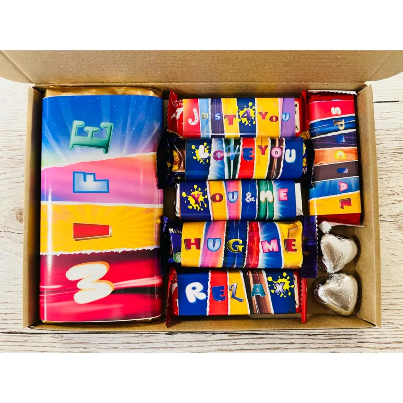 Valentines Novelty Chocolate Gift - Wife