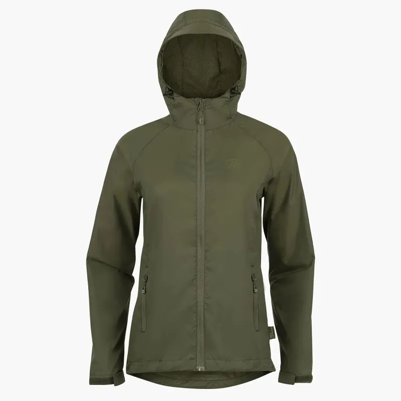 Women's waterproof jacket Highlander Stow & Go