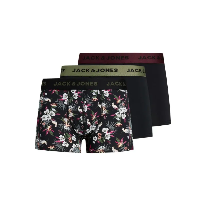 Boxers Jack & Jones Flower Microfiber (x3)