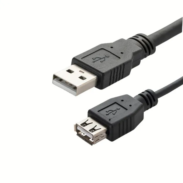 connektgear 1.5m USB 2 Extension Cable Type A Male to Type A Female