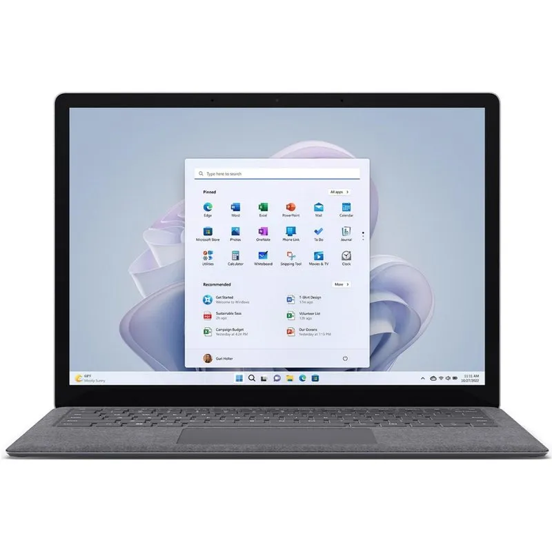 Refurbished Microsoft Surface 5 Intel Core i5-1235U 8GB RAM 256GB SSD 13.5" Touchscreen Windows 11 Home Laptop