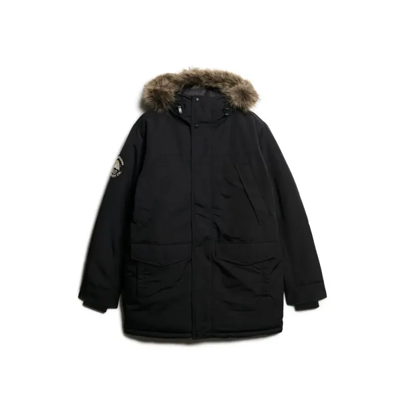 Synthetic fur parka Superdry Everest