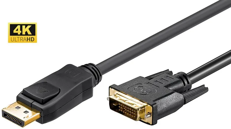 Microconnect DP-DVI-MM-200 video cable adapter 2 m DisplayPort DVI-D B
