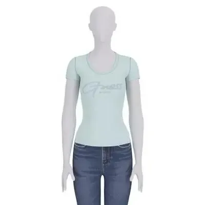 Women's T-shirt Guess CN Script