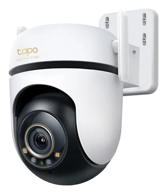 TP-Link Outdoor Pan/Tilt Security Wi-Fi Camera SPEC: 3K 5MP (2880x1620) 2.4 GHz 2 External Antennas 1 Ethernet Port Horizontal 360