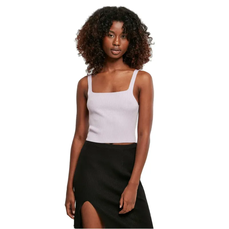 Women's short knitted tank top Urban Classics GT