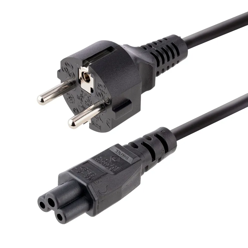 StarTech.com 3m (10ft) Laptop Power Cord. EU Schuko to C5. 2.5A 250V.