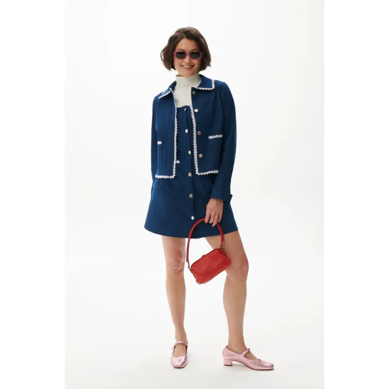 Women's denim jacket She is Sunday Lisboa