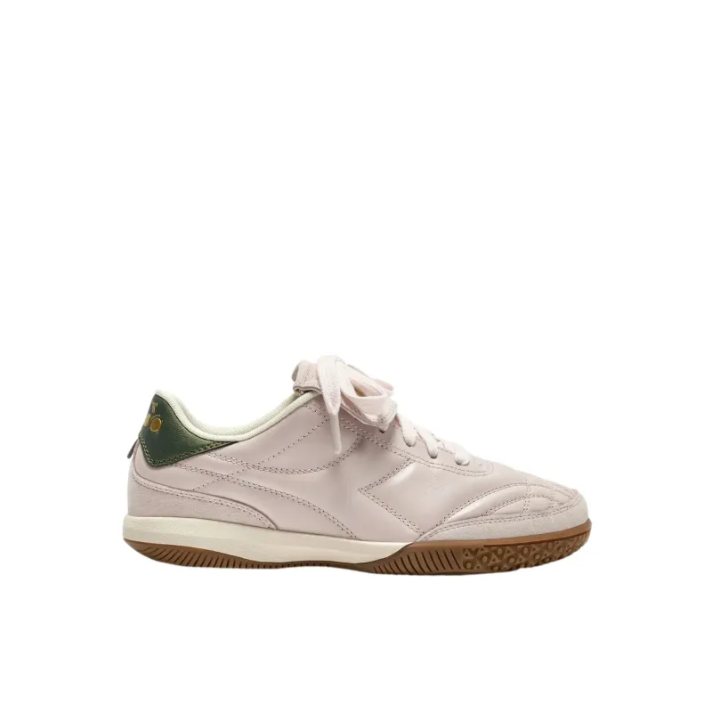 Leather Trainers Diadora Gold Indoor Metal