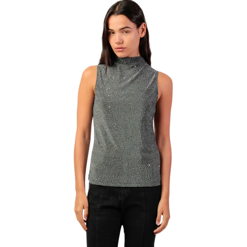 Women's high neck tank top Admas Gemstones