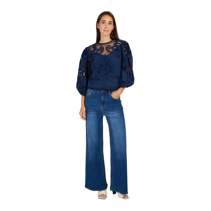 Women's lace blouse Derhy Bali