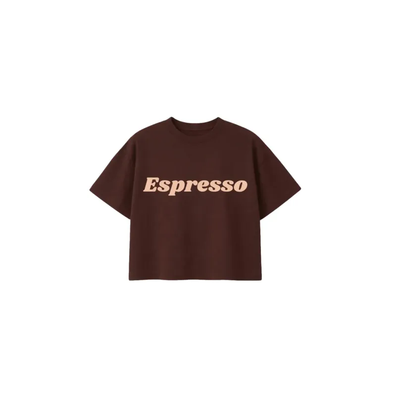 Women's T-shirt She is Sunday Espresso