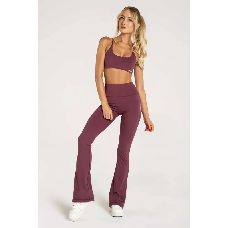 Women's Flared Trousers Gym Glamour