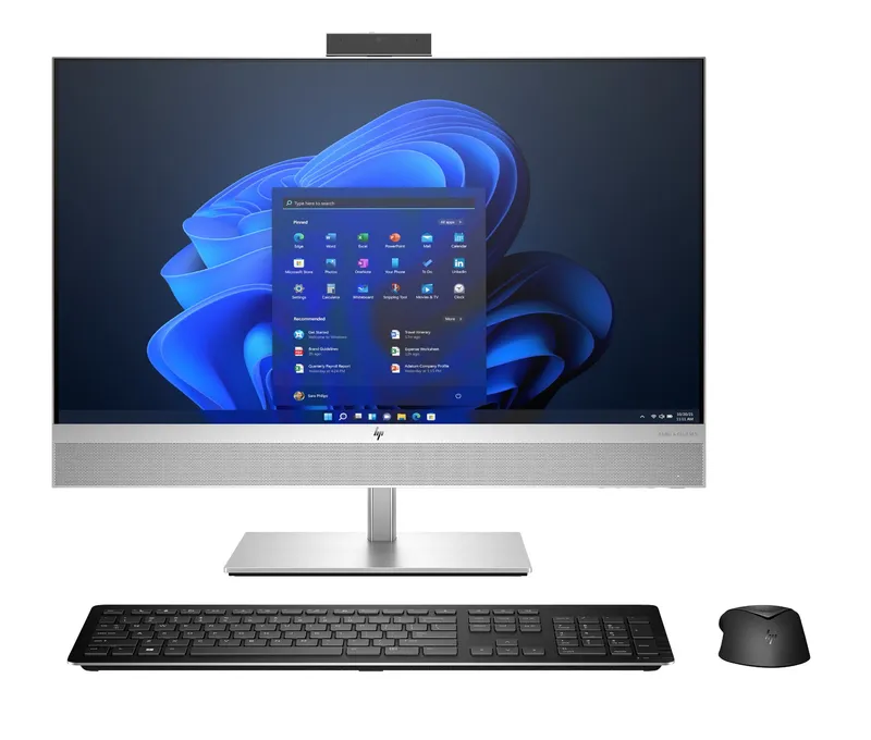 HP EliteOne 870 G9 All-in-One PC Wolf Pro Security Edition Intel Core i7 68.6 cm (27") 2560 x 1440 pixels 16 GB DDR5-SDRAM 1 TB SSD Windows 11 Pro Wi-Fi 7 (802.11be) Silver