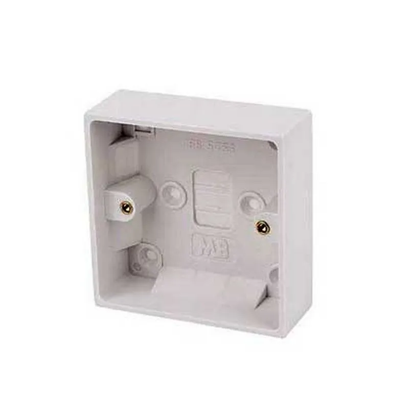 FDL 86 x 86mm SINGLE PATTRESS BACK BOX - STANDARD