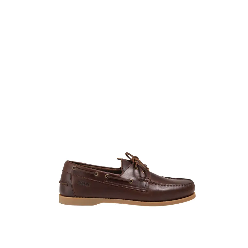Women's leather boat shoes Aigle New Nubila LTR