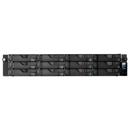 Asustor AS7112RDX NAS Rack (2U) Intel Xeon E E-2224 8 GB DDR4-SDRAM Bl