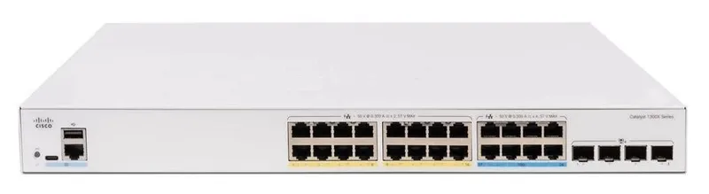 Cisco Catalyst C1300X-24P-4X network switch Managed L3 10G Ethernet (100/1000/10000) Power over Ethernet (PoE) Grey