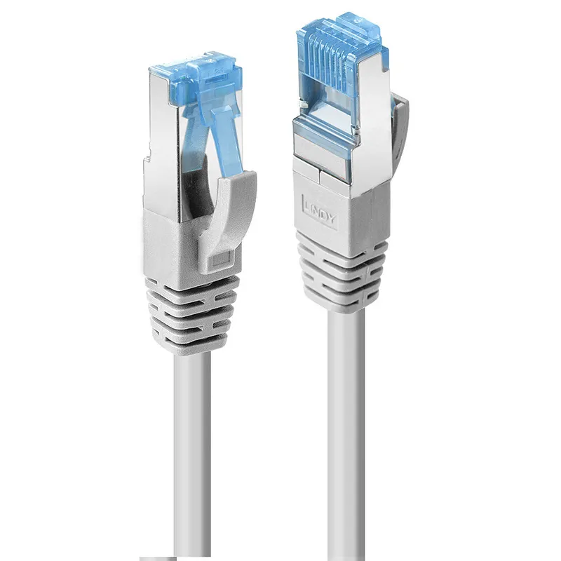 Lindy 10m Cat.6A S/FTP LSZH Network Cable Grey
