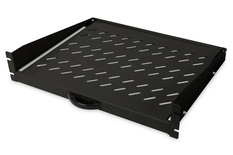 Digitus Extendible Shelf for fixed mounting on front 483 mm (19")