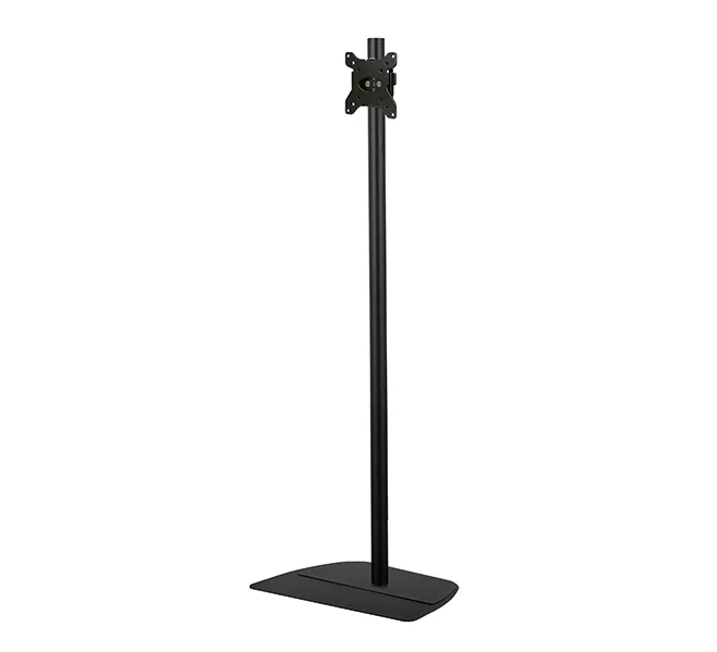 B-Tech Universal Flat Screen Floor Stand (VESA 100 x 100) - 1.6m 50mm Pole