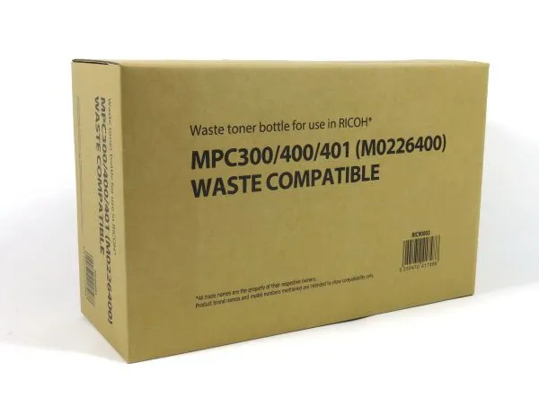 Data Direct Ricoh MPC300 MPC400 MPC401 Waste Toner Bottle M0226400 Com