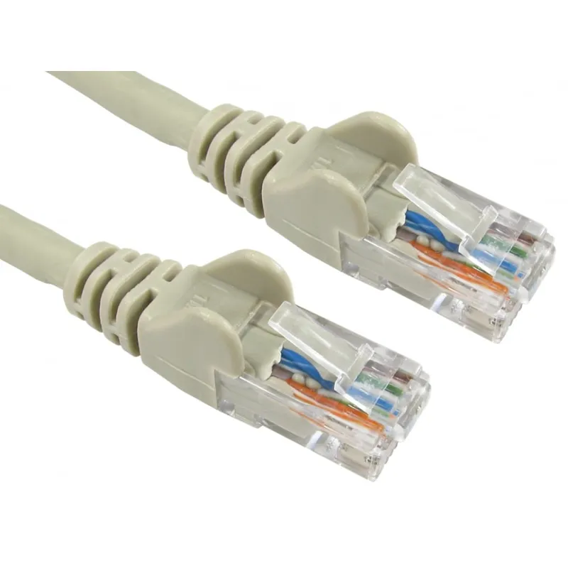 Cables Direct 8m Economy Gigabit Networking Cable - Grey