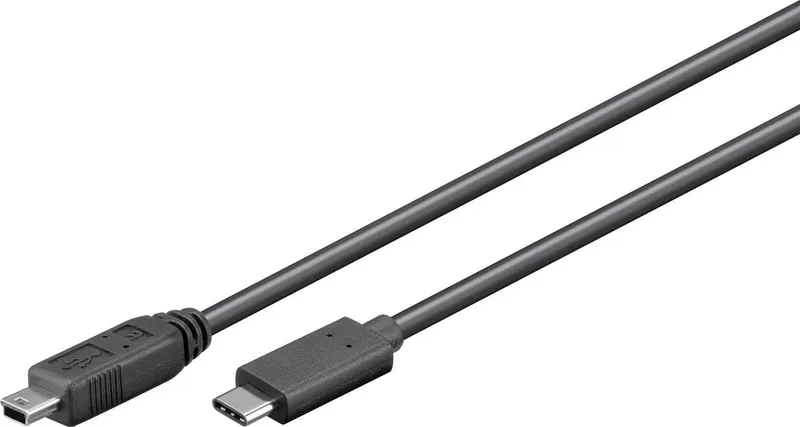 Microconnect USB3.1CMB505 USB cable USB 2.0 0.5 m USB C Mini-USB B Bla