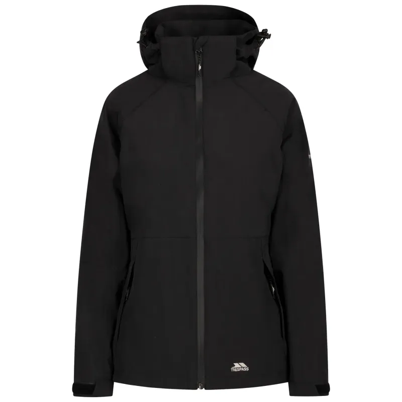 Women's zip-up waterproof hooded jacket Trespass Tilbury