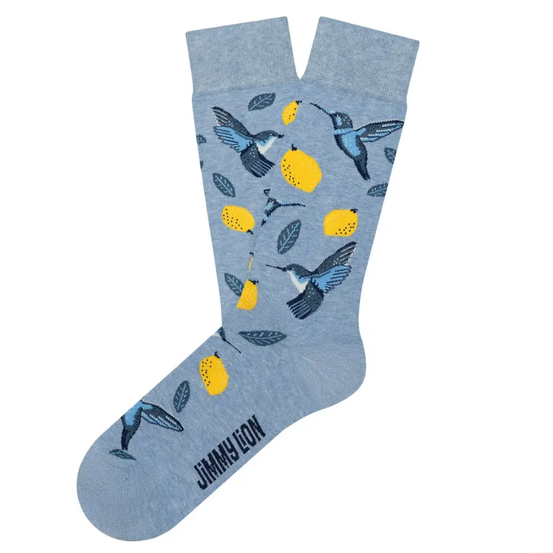 Football Socks Jimmy Lion Birds & Lemons