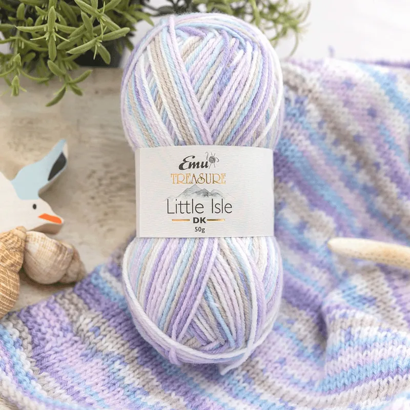 Emu Treasure Little Isle DK Yarn Scourie 004 50g