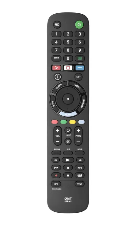One For All TV Replacement Remotes Sony TV Replacement Remote