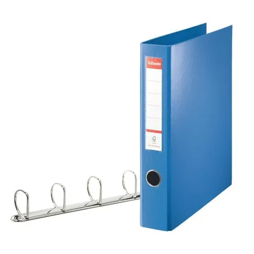 Esselte Standard 4-Ring Binders ring binder A4 Blue