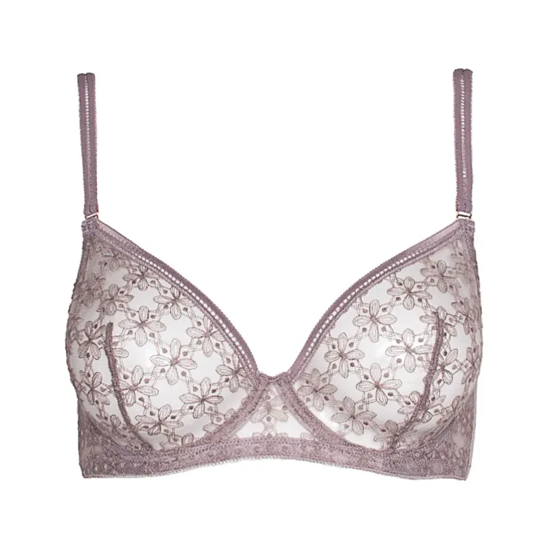 Women's underwired bra Huit Café Fleur